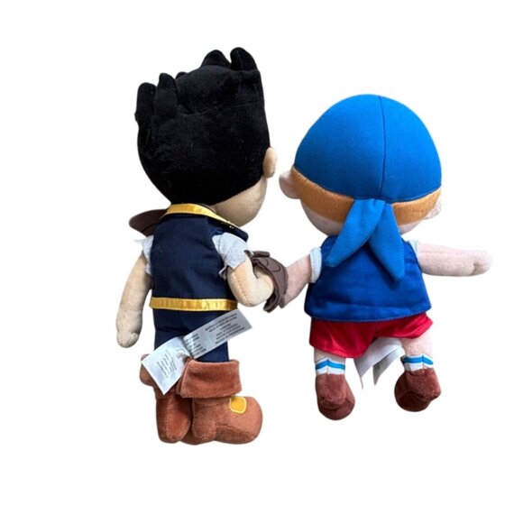 Disney Junior Jake And The Neverland Pirates Jake & Cubby Plush-11 in - Picture 4 of 5